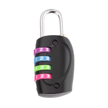 

4-Digit Zinc Alloy Body Combination Padlock Password Lock for Travel Suitcase