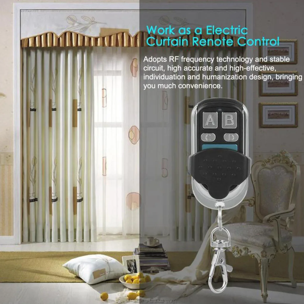 

868 Mhz RF Transmitter 4-Channel Clone Remote Control Replicator Copy Transmitter Switch Fob Universal Garage Door Switch