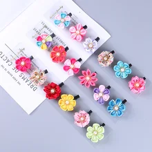 Новинка года; стильные детские заколки ручной работы в Корейском стиле; цветные и ветряные аксессуары для волос; заколки для волос с боковой кромкой; аксессуар для волос