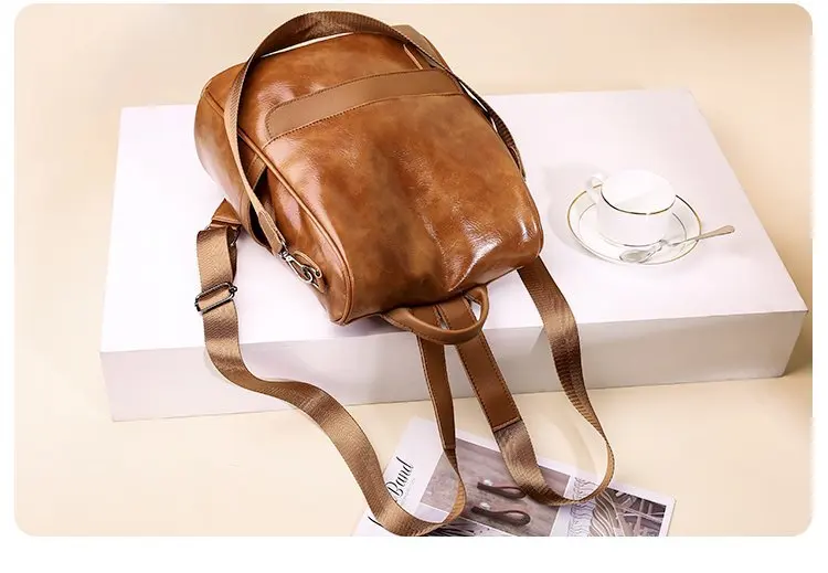 New Style Backpack Dual Purpose Anti-Theft WOMEN'S Bag Manufacturers Wholesale Foreign Trade Export Cross Border for on Behalf o