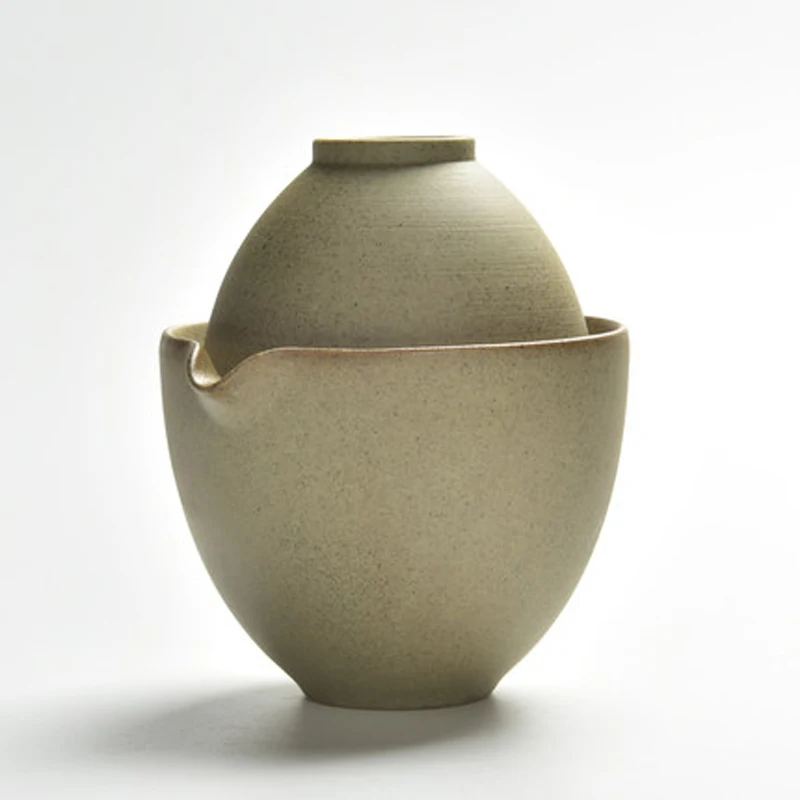 Портативный дорожный керамический чайный горшок gaiwan, чайные чашки, один горшок, две чашки, чайные наборы, чашки для дома и офиса, керамический чайный кофейный контейнер с - Цвет: Style 1