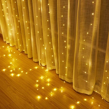 

3M LED Icicle Fairy Light Plug Curtain Led String Lamp Christmas Outdoor/Indoor Decoration for Xmas Wedding Hallowen