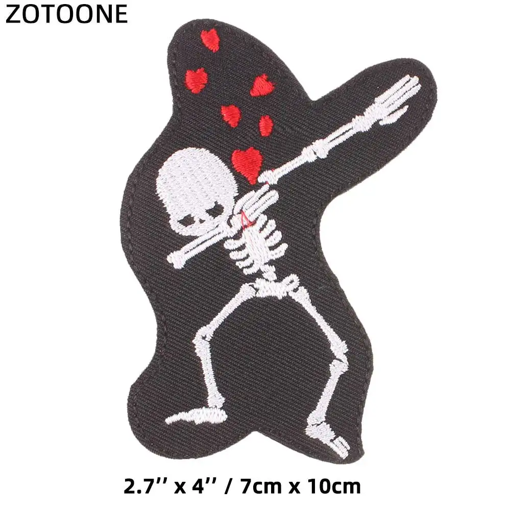 PE2042CT ZOTOONE животные нашивки в форме единорога цветок сердце наклейки с Фламинго железо на одежду теплопередача аппликация вышитая ткань G - Цвет: PE2042CT