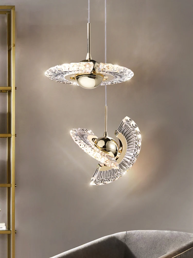 

Bedside chandelier flying saucer small chandelier creative bar bedroom new luxury designer modern simple Restaurant
