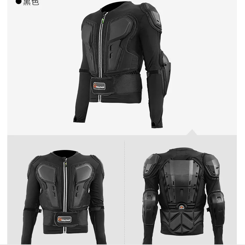 Мотоциклетная броня для мотокросса, внедорожных гонок, Байкерская эластичная одежда, защитное снаряжение, дышащие светоотражающие куртки, бронежилет