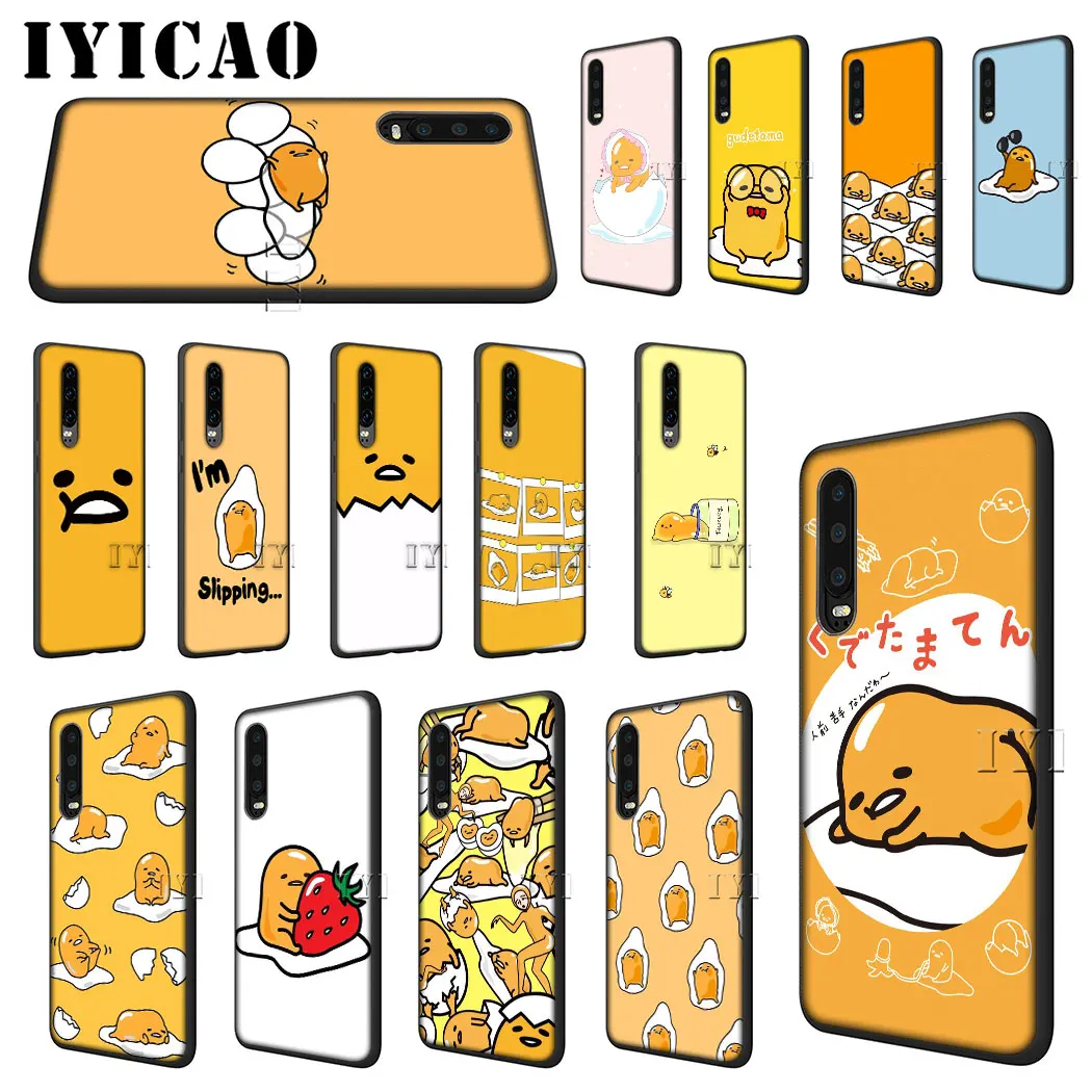 Милый gudetama мягкий чехол для Honor 6A 7A 3 Гб оперативной памяти Pro 7C 5.99in 7X8 Lite 8X 8C 9 10
