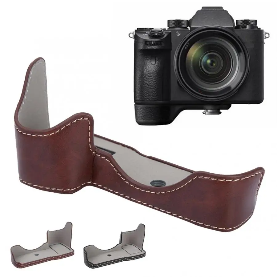PU кожаный чехол для камеры для sony ilce-9 A9 Защитная Нижняя крышка