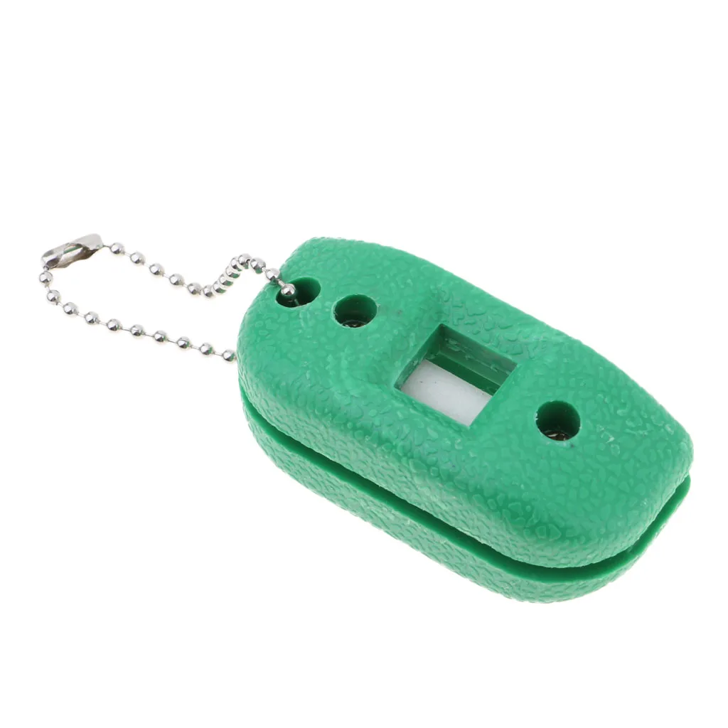 Sandstone Ice Hockey Shoe Sharpener Ice Skate Blade Hockey Sharpening Oilstone Sandstone with Hanging Line Storage Bag