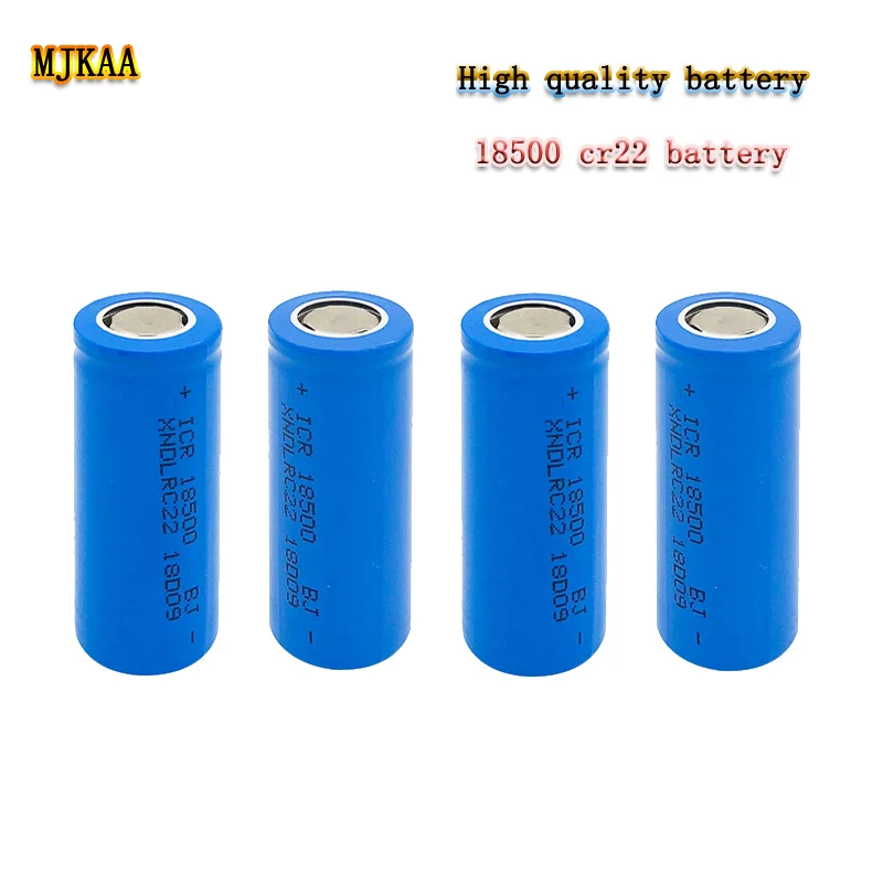 

2 PCS 3.7V 18500 Lithium-ion Battery RC22 Rechargeable Battery Can Be Used for Electronic Cigarette Toys