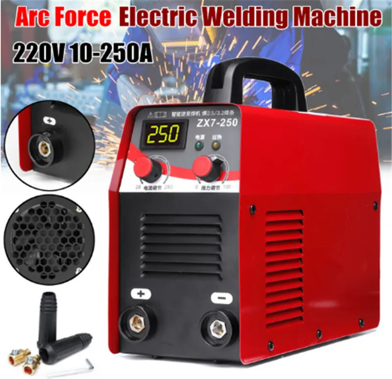 

250A 110-250V Compact Mini MMA Welder Inverter ARC Welding Machine Stick Welder