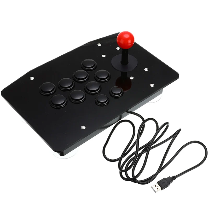 Акриловый проводной Usb аркадный джойстик Fighting Stick джойстик для видеоигр для ПК