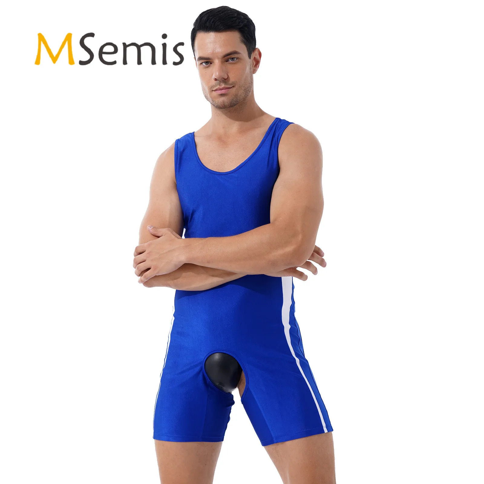 Комбинезон мужской с вырезом без рукавов | Тематическая одежда и униформа