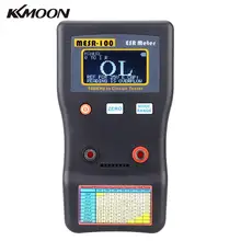 KKMOON MESR-100 Профессиональный ESR Омметр фарадметр конденсатор сопротивления многошкальный электроизмерительный прибор тестер