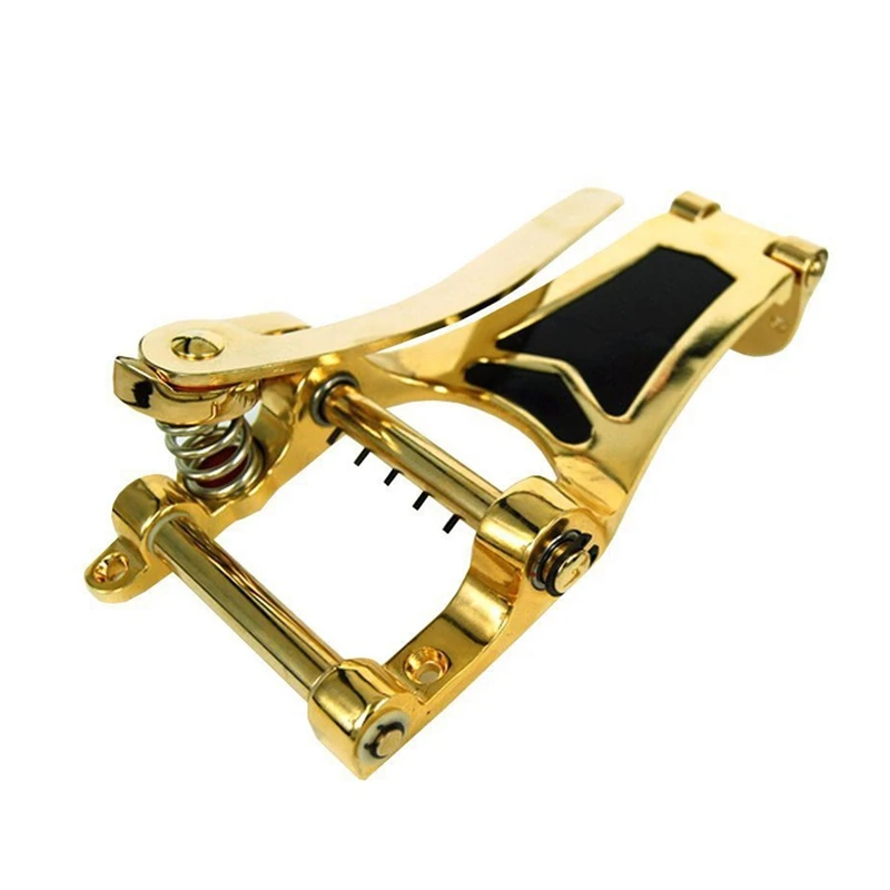 Хит HG Golden Tremolo Vibrato Bridge задняя часть полый корпус Archtop для Les Paul Guitar|Детали и