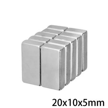 

5~50pcs 20x10x5 mm Powerful Quadrate Magnetic Permanent Magnet 20x10x5mm Super Powerful magnet Neodymium Magnets 20*10*5 mm