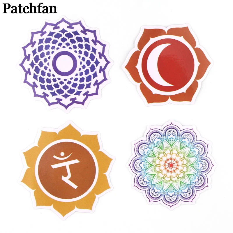 Patchfan 24 шт. Йога узоры винтажные забавные наклейки пакеты письмо креативный мультфильм стиль DIY настенный телефон Скрапбукинг альбом A2328
