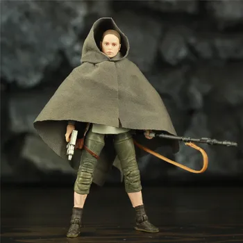 

Star Wars Rey Palpatine Island Journey 6" Action Figure Original Black Series Collectible Toys Doll