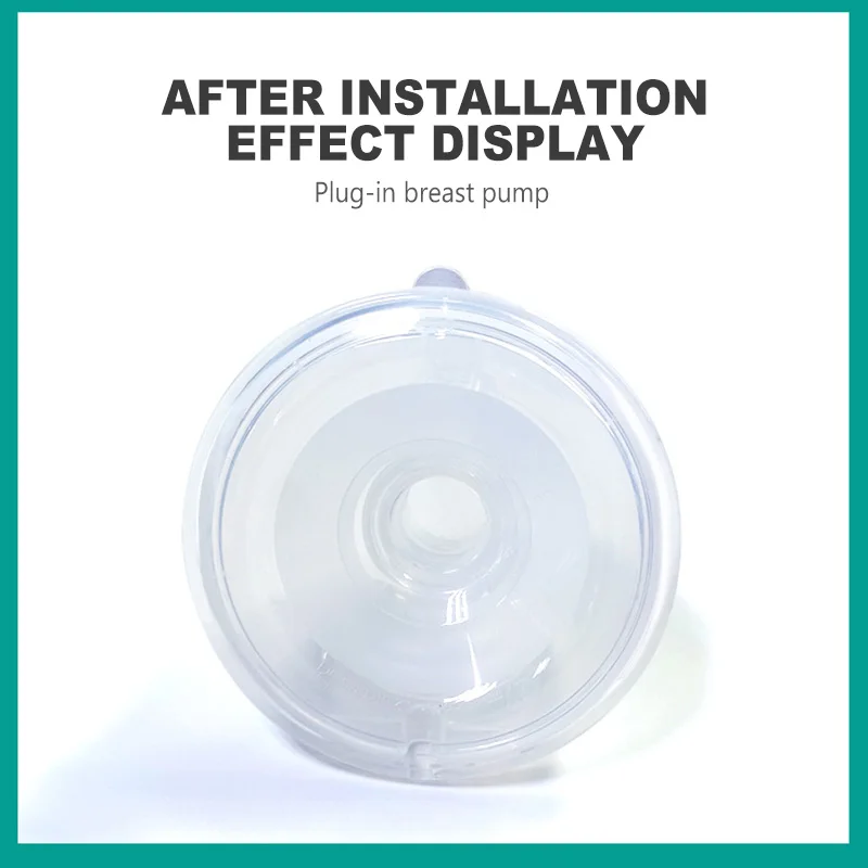 SLAIXIU 17/19 mm Breast Pump Accessories Horn Caliber Size Converter Milk Cup Caliber Adapter Small Nipple Horn Cover 3