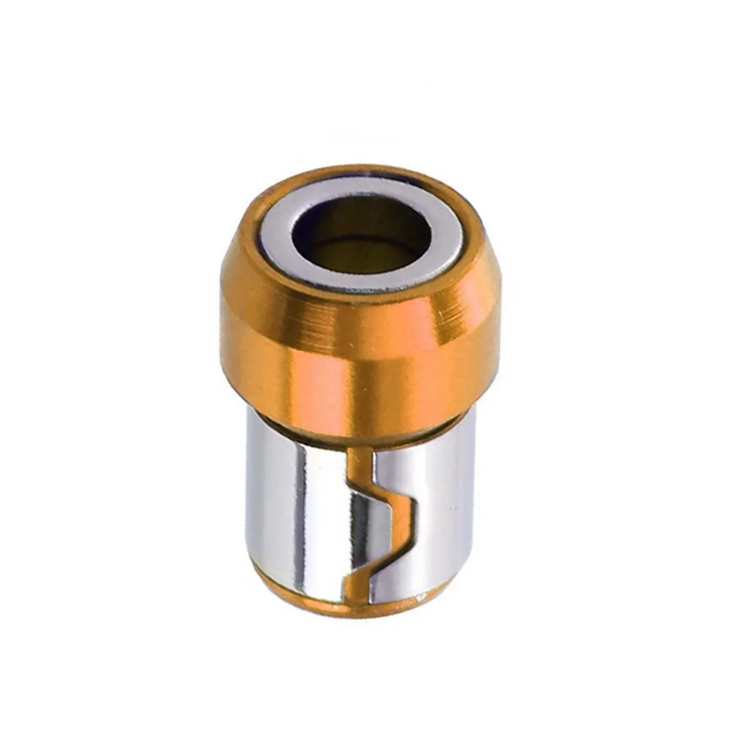 Universal Magnetische Ring 1/4 "Metall Schraubendreher Bit Magnetische Ring Für 6,35mm Schaft Anti-Korrosion Bohrer Magnet leistungsstarke Ring – Detail 2
