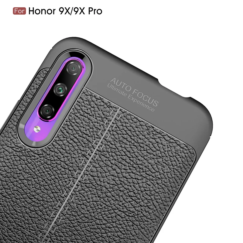 SemgCeKen ультратонкий кожаный чехол для huawei honor 9x pro 9xpro 9 x honor 9x роскошный мягкий силиконовый чехол для телефона coque etui