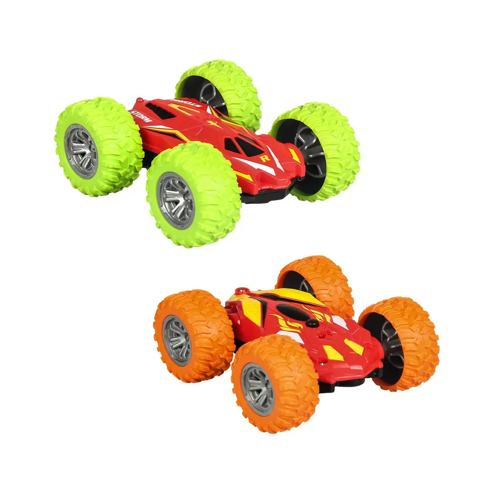 Создаем игрушки 8031 1/48 RC трюк автомобиль 2,4G двусторонний флип 360 'Вращение внедорожный скалолазание гоночный автомобиль для детей подарок