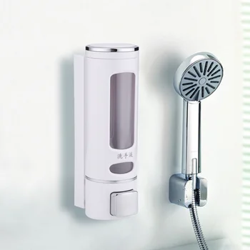 

1PC Soap Dispenser Manual Creative Hand Press Convenient Soap Dispenser Shampoo Holder Sanitizer Bottle for Bathroom