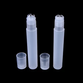 

1Pc 15ml Roll On plastic Roller Ball Liquids Oil Perfume Empty Bottle