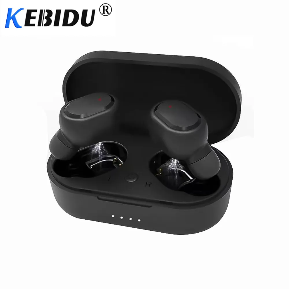 Kebidu TWS, Bluetooth наушники, 5,0, настоящие беспроводные гарнитуры с микрофоном, свободные руки, наушники для Xiaomi Redmi, наушники, стерео наушники