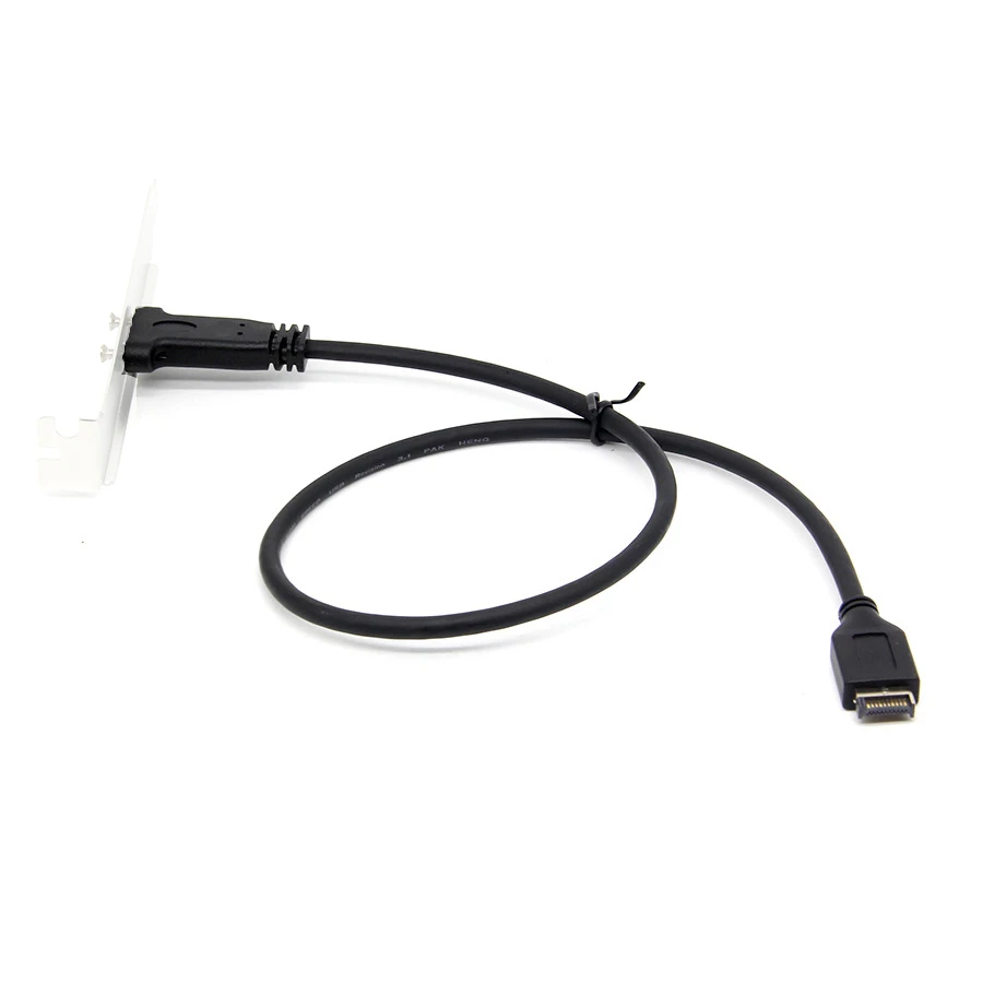 USB 3.1 Type C Male to Female Front Panel Mount Data Extension Cable 16 Core Black 20cm,Black,20cm USB 3.1 Type C Male to Female Front Panel Mount Data Extension Cable 16 Core Black 20cm,Black,20cm