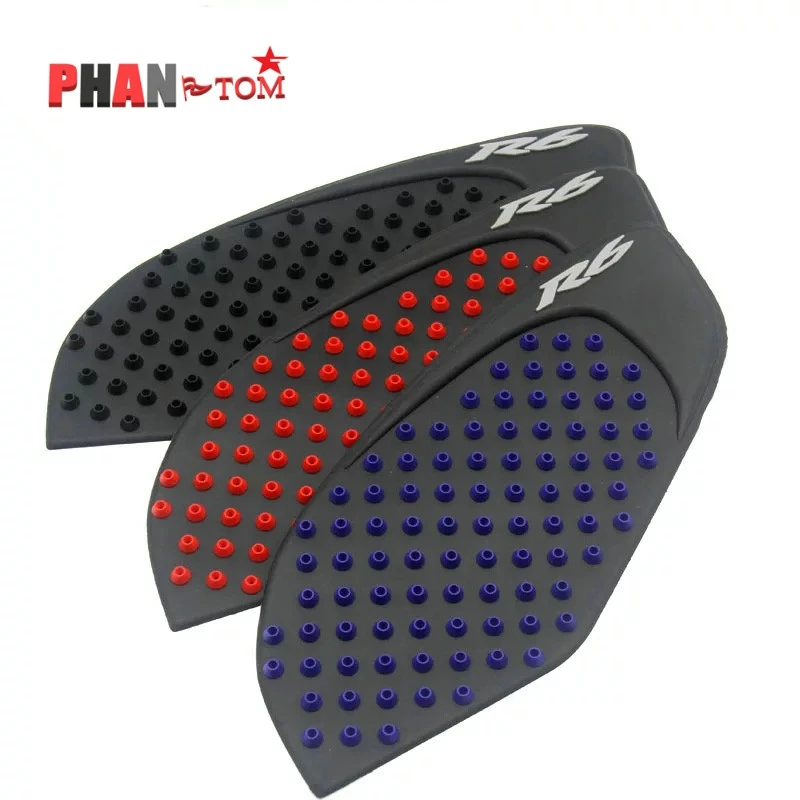 

For Yamaha R6 2008 - 2015 Motorcycle Anti slip Tank Pad 3M Side Gas Knee Grip Traction Pads Protector Sticker
