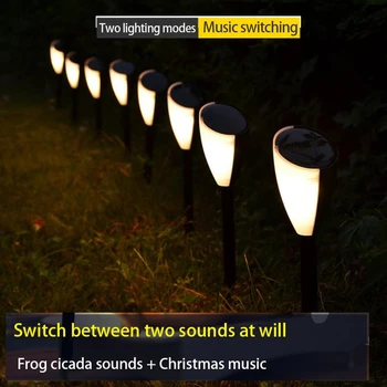 

LED Solar Lawn Light fashion Music Place Light Leisure practical Convenience personality Comfortable novel