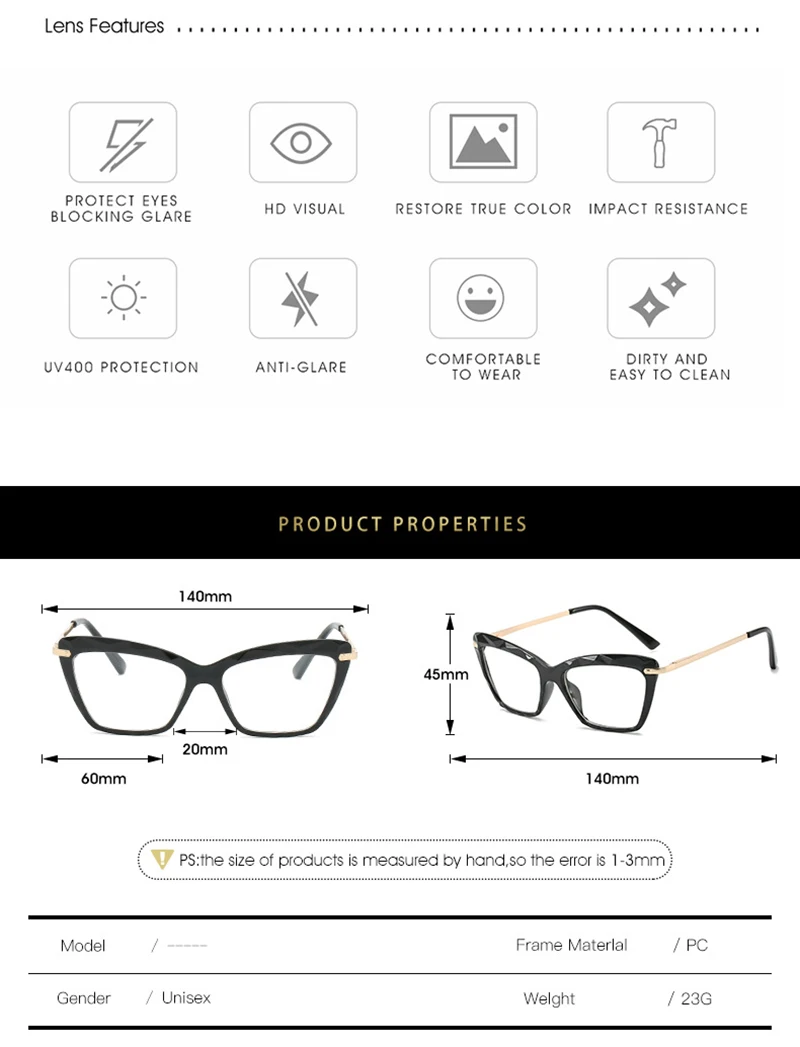 Fashion Square Women Oversize Photochromic Bifocals Reading Sunglasses Female Look Near Far Presbyopia Glasses+1.0~+3.0 N5