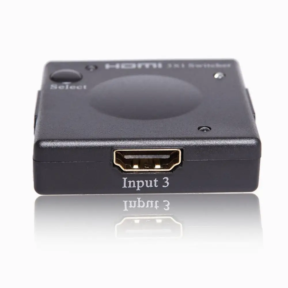 HDMI ġ 3 In 1 out HDMI ó 3 Ʈ  ڽ ڵ ġ 3x1 1080P HD 3 in 1 out HDMI й  HDTV XBOX360 PS3 