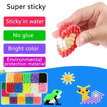 

Creative DIY Toys Magic Water Bean Early Hand Making Crafts Cute Animal Molds Early Education Kids Toy DIY Ornament