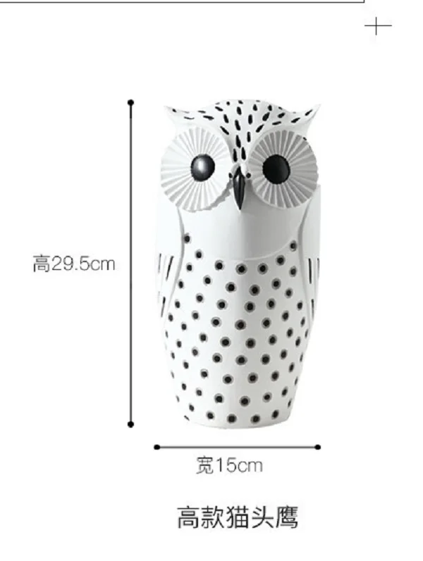 christmas decorations Nordic Home Decorations Modern Simple Living Room Office Studio Decoration Soft Owl Creative Decoration - Цвет: L
