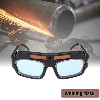 

Solar Powered Safety Anti-strong Light Goggles Auto Darkening Welding Eyewear Protection Welder Glasses Mask Helmet Arc BV789