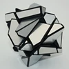 Lefun FangCun Black Base Ghost 6cm Cube Magico 3x3 Strange-shape Magic Cube Puzzle Hollow Sticker SpeedCube Educational Toys 3
