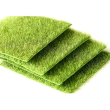 Прямоугольный никогда не выцветший мини садовый искусственный газон поддельный мох миниатюрный кукольный домик ландшафтное Украшение Аквариум статическая трава