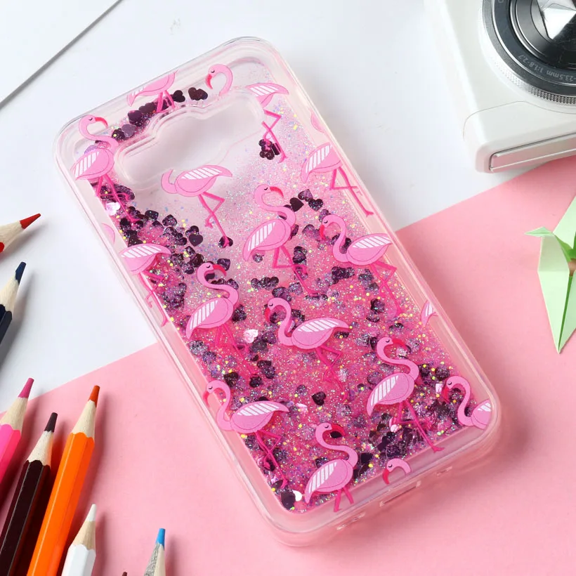 

Glitter Silicone Case For Samsung J7 J5 J3 Prime G530 Soft TPU Transparent Cases For Samsung A750 A530 A520 A510 A5 A320 A310