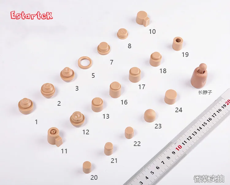 

Estartek 1/6 Neck Connector Ring for 12inch Phicen Tbleague Jiaoudoll Verycool Coomodel Worldbox Action Figure DIY