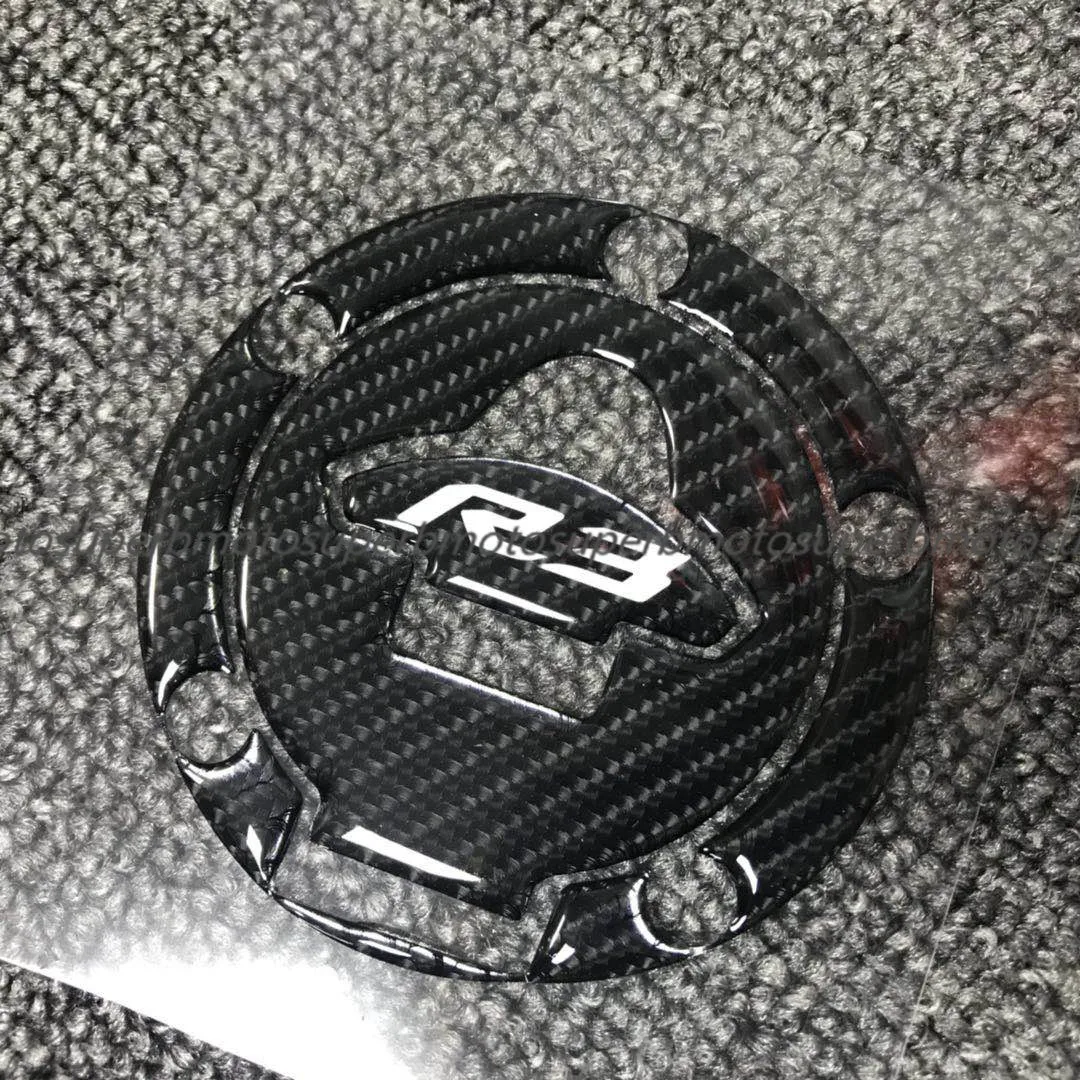 Для Yamaha YZF R3 R25 YZFR3 YZFR25 углеродное волокно наклейка на мотоцикл топливный бак накладка наклейка защитная крышка