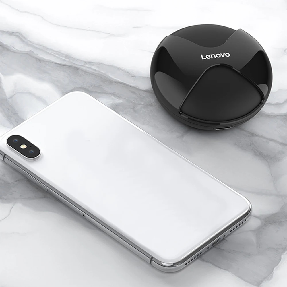 Lenovo R1 Bluetooth 5,0, гарнитура, настоящие беспроводные наушники, спортивные, HIFI Звук, качество звука, стерео, IPX5, водонепроницаемый, сенсорное управление