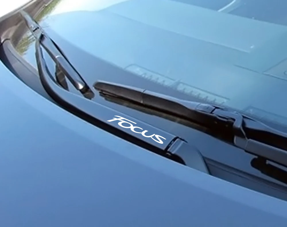 4 шт. автомобильные наклейки стеклоочиститель для Ford Focus 2 3 1 MK2 MK3 MK1 модный Декор окна светоотражающие наклейки аксессуары для автомобиля Стайлинг
