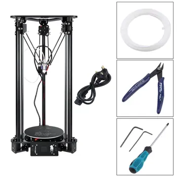 

3D Printer For Kossel Linear Delta Large Printing Size LCD Screen Printer DIY Kit EU/UK/US/AU Plug