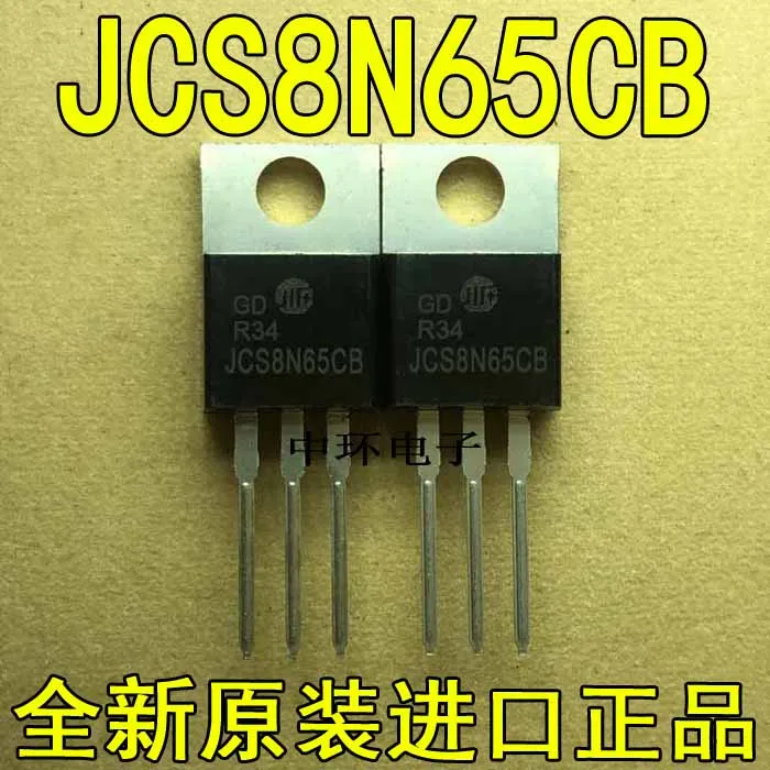10 шт./лот JCS8N65CB-220 полевого транзистора 7.5A 650Vx m y