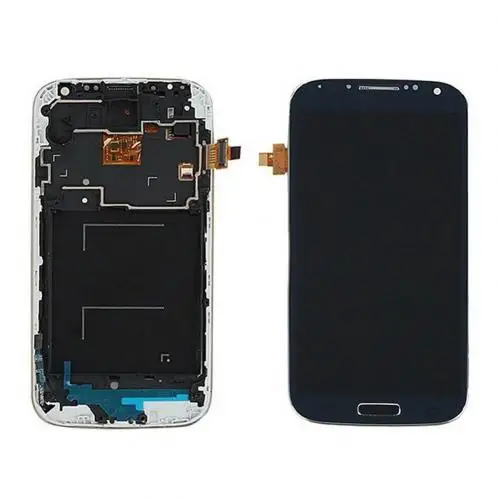 Черный Replacement LCD Screen Display Digitizer Assembly With Brightness Control Digitizer for Samsung Galaxy S4 i9505 with Tools - Цвет: Черный