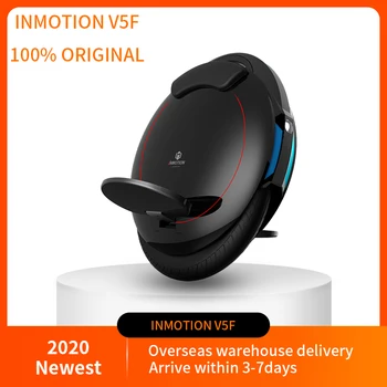 شراء2020 أحدث INMOTION V5F مبتدئ دراجة أحادية كهربائية عجلة واحدة سكوتر الكبار الطفل التوازن عجلة النقل 550 واط المحرك 320WH
