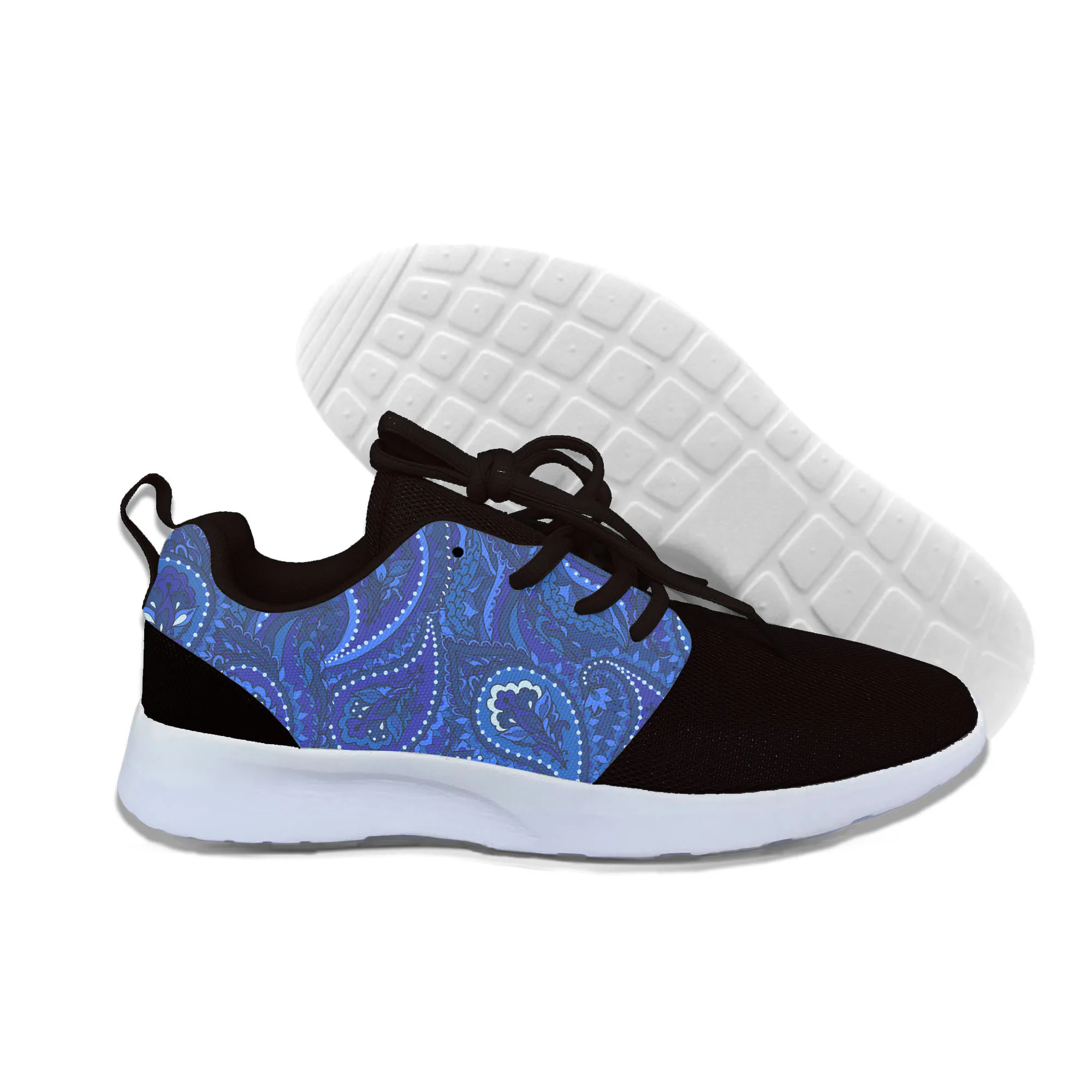 

2019 hot fashion Bandana Seamless Pattern 3D casual shoes for men/women high quality Harajuku 3D printing Bandana Sneakers