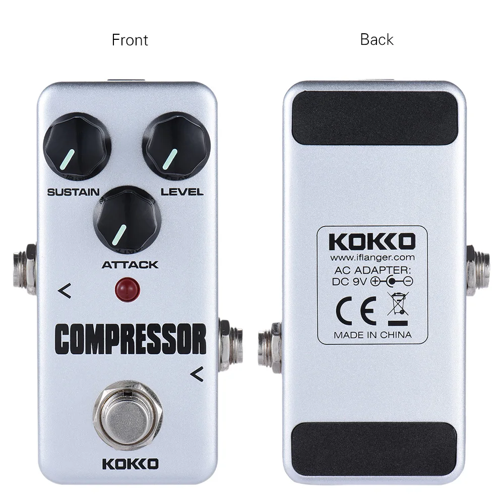 

KOKKO FCP2 Mini Compressor Pedal Portable Guitar Effect Pedal