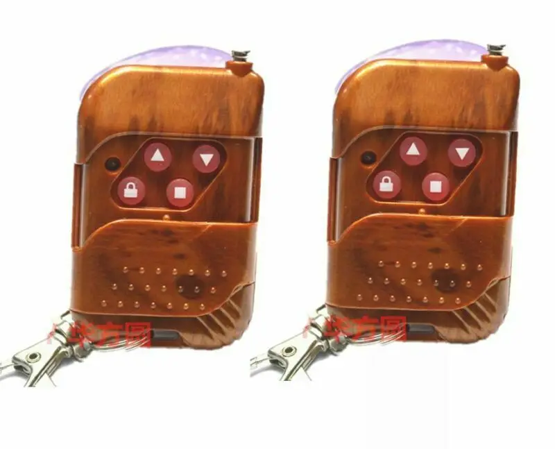 

2 шт. Новый универсальный брелок для дистанционного управления для автомобильных ворот гаража 433,92 МГц